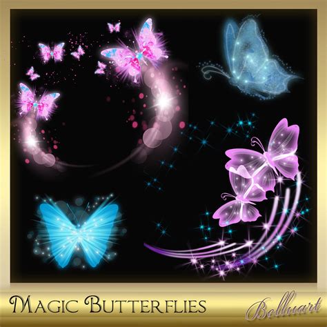 Magic flynig butterfly